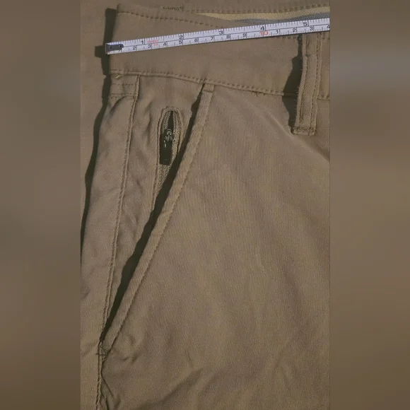 Men's Casual Straight-Leg Chino Pants - Brown - Picture 8 of 12